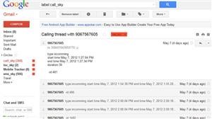 Call and Sms Tracker App